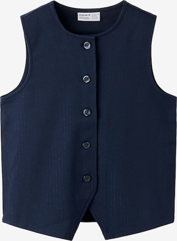 Gilet di NAME IT in blu: frontale