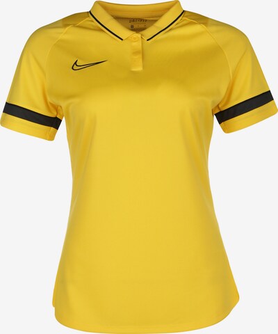 NIKE Functioneel shirt 'Academy 21' in de kleur Geel / Zwart, Productweergave