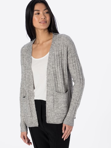 Cardigan 'KAMARA' ICHI en gris : devant