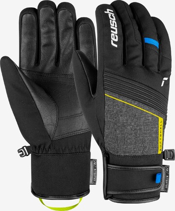 REUSCH Athletic Gloves 'Luca' in Black: front