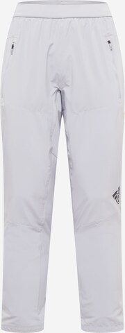 ADIDAS SPORTSWEAR - Tapered Calças de desporto 'D4T' em cinzento: frente