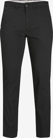 JACK & JONES Chino 'OLLIE DAVE' in Zwart: voorkant