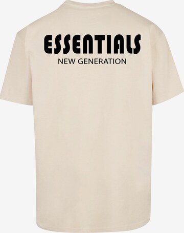 T-Shirt 'Essentials New Generation' Merchcode en beige