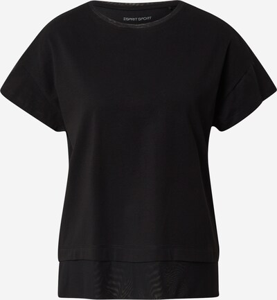 ESPRIT SPORT Sportshirt in schwarz, Produktansicht