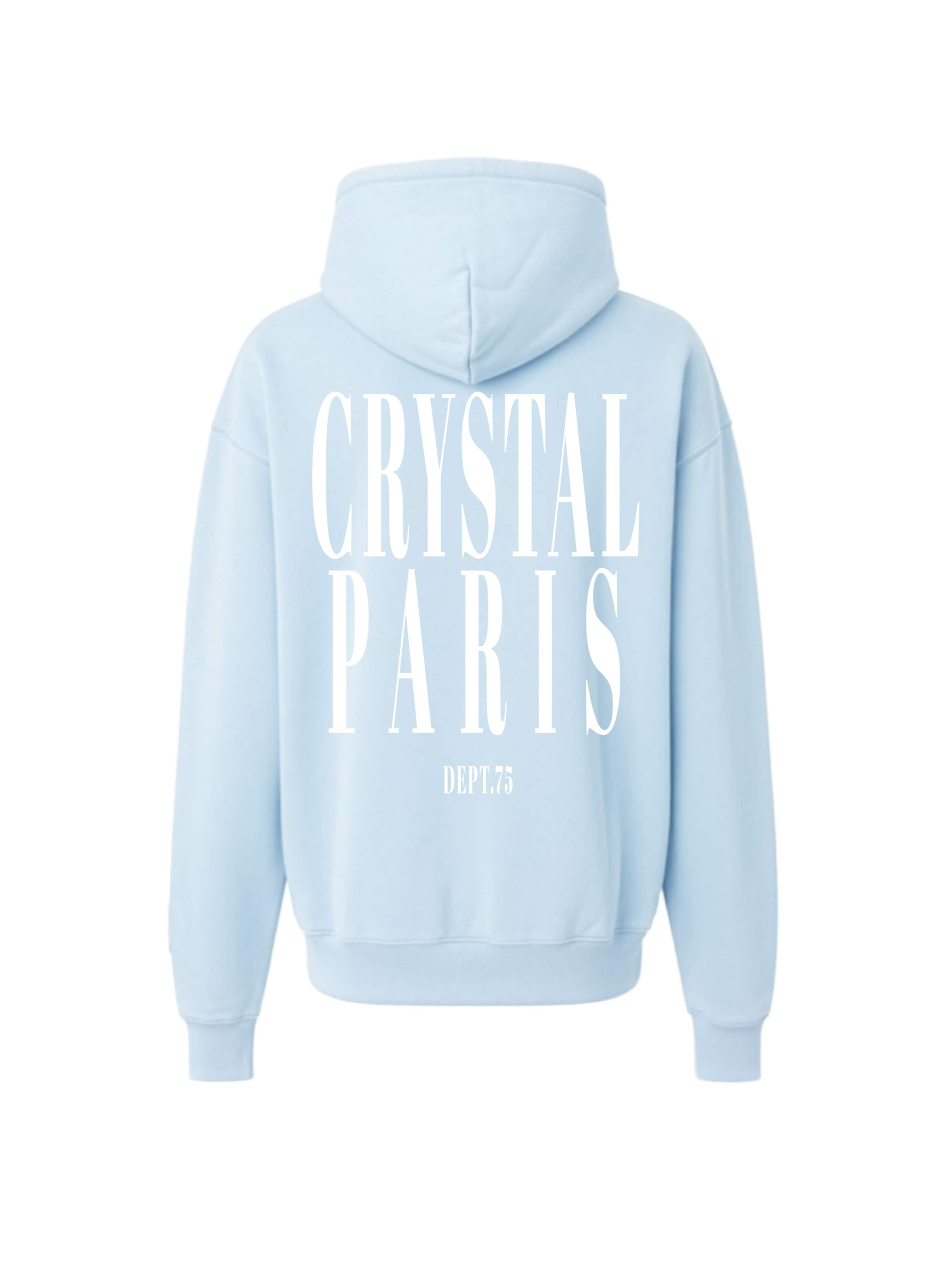 Crystal Paris Sweatshirt 'Face' in Blue