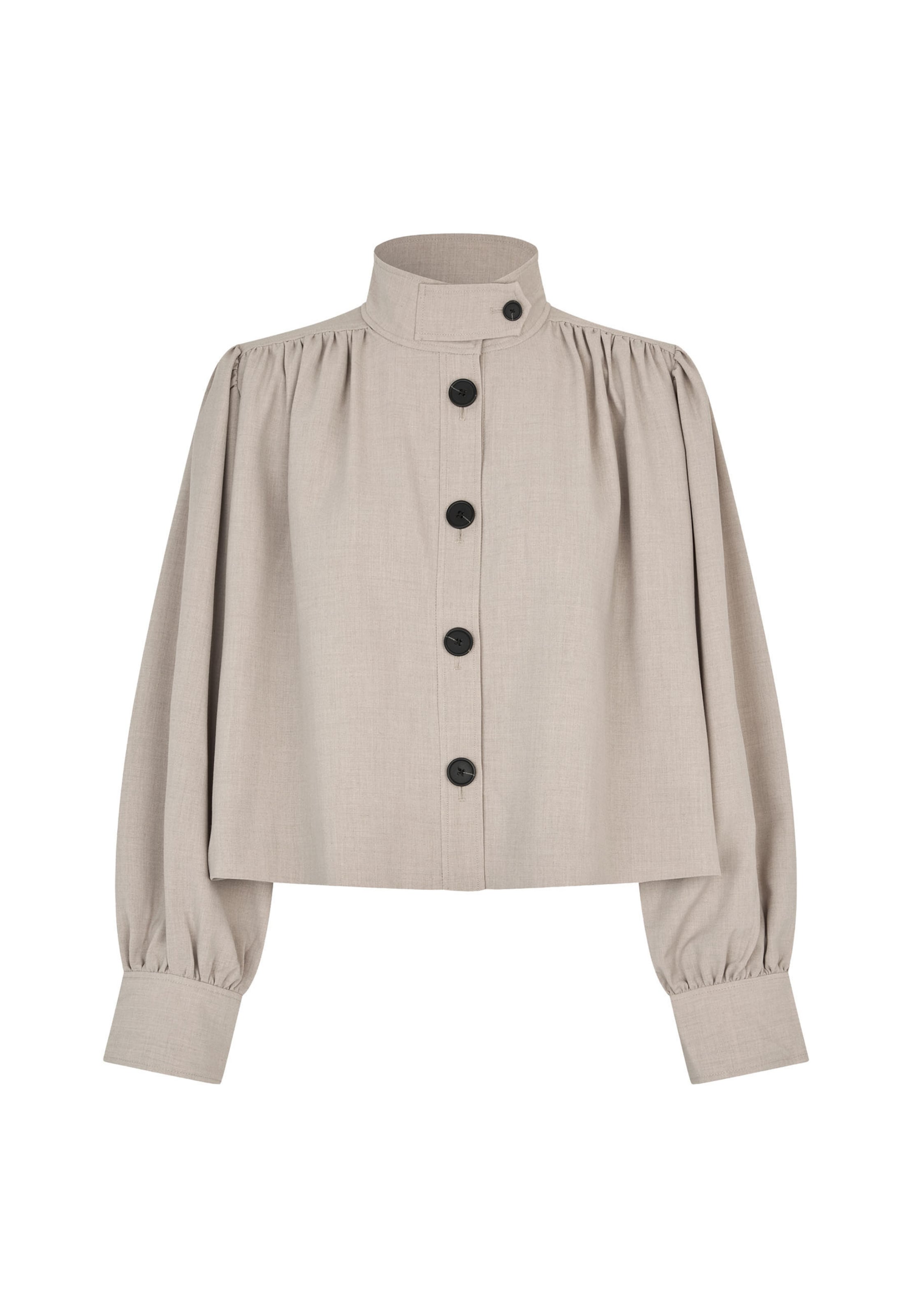 SECOND FEMALE Tussenjas 'Zoie' in Beige: voorkant