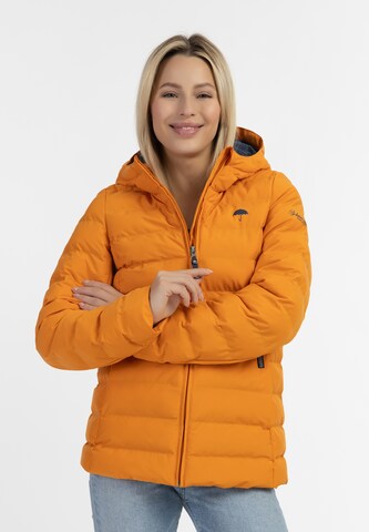 Schmuddelwedda - Chaqueta funcional en naranja: frente
