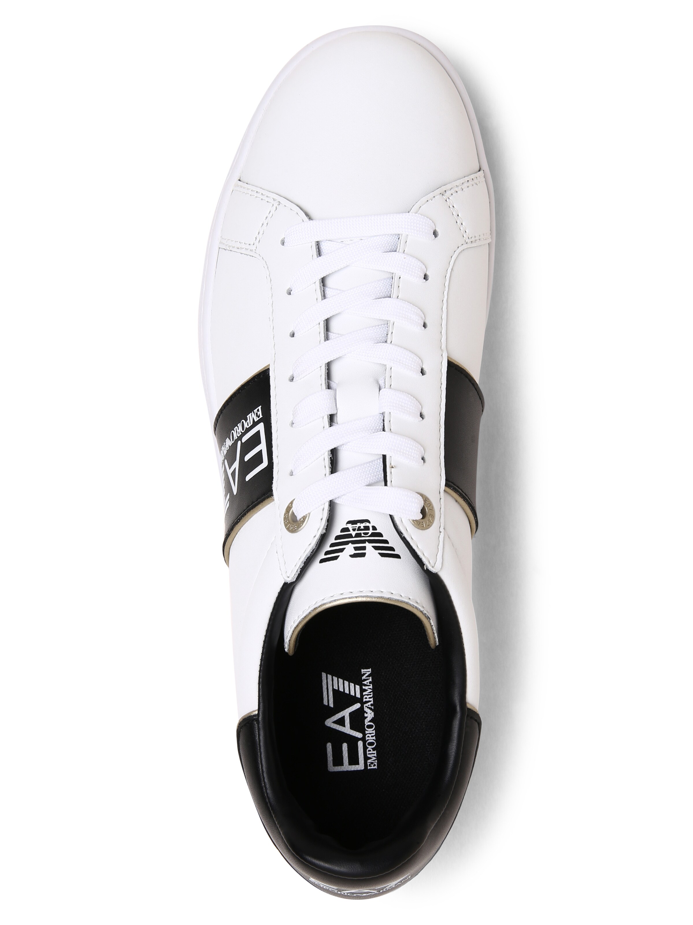 EA7 Emporio Armani Matalavartiset tennarit värissä valkoinen