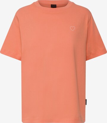 Kleinigkeit Shirt 'Love' in Orange: front