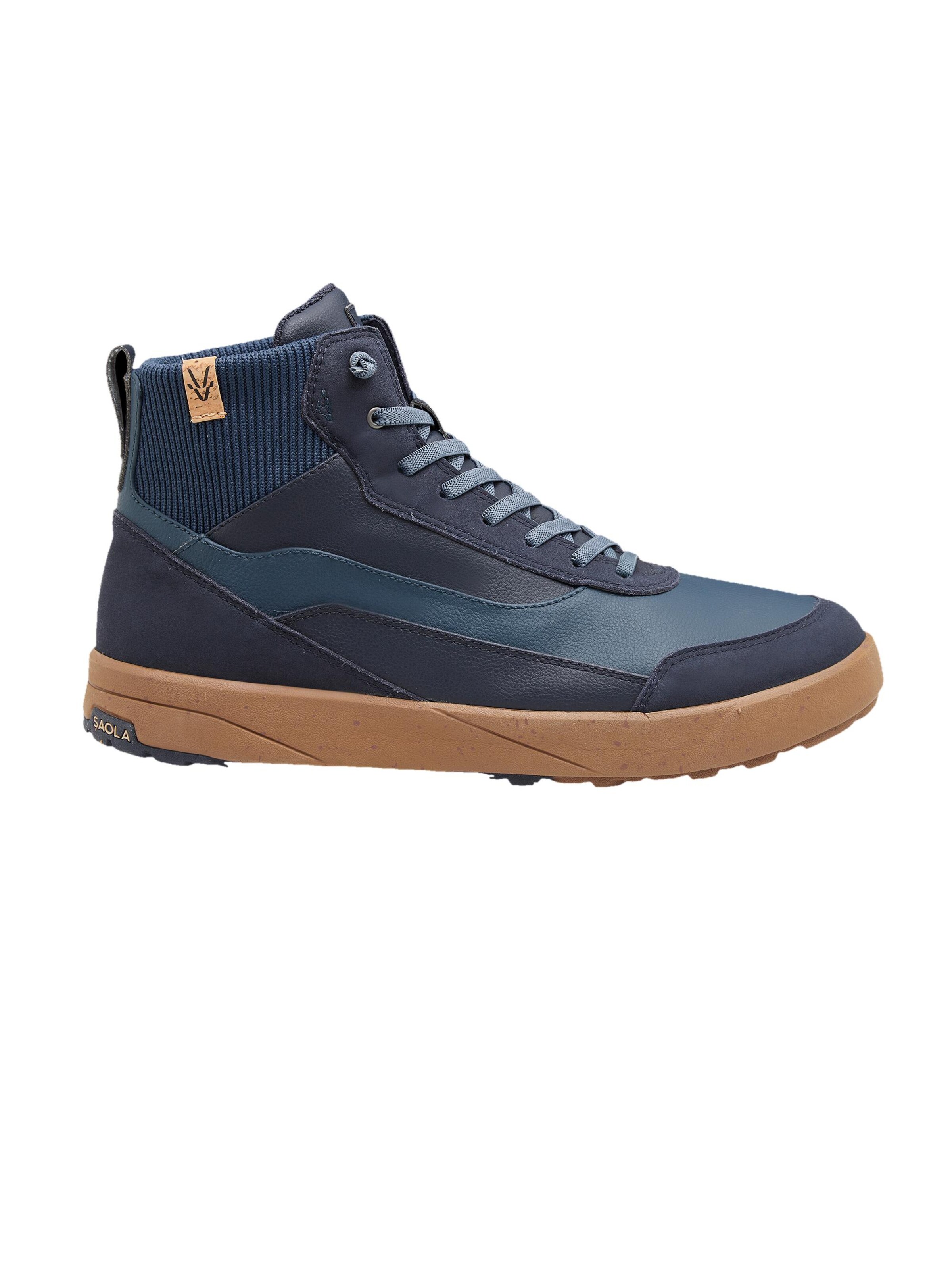 SAOLA Sneaker high 'Quito Mid Waterproof M Navy'‌‌‌‌‌‌‌‌‌‌ in Blau: Vorderseite