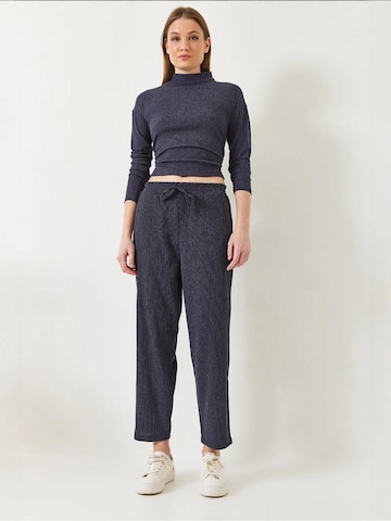 Bianco Lucci - Calças de fato em azul