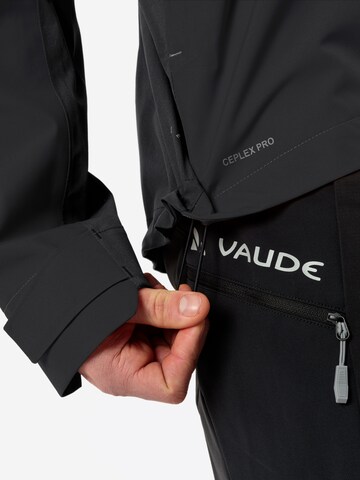 VAUDE Outdoorjacke in Schwarz