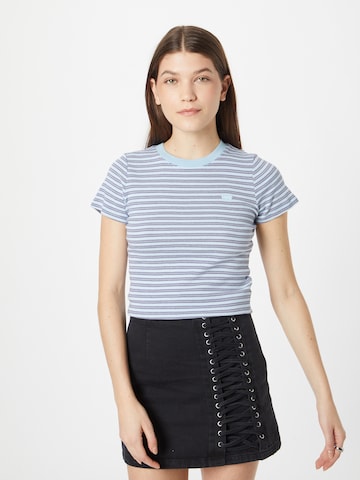 LEVI'S ® Shirt 'Rib Baby Tee' in Blue: front