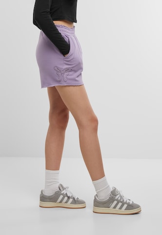 Wide Leg Pantalon Felicious en violet