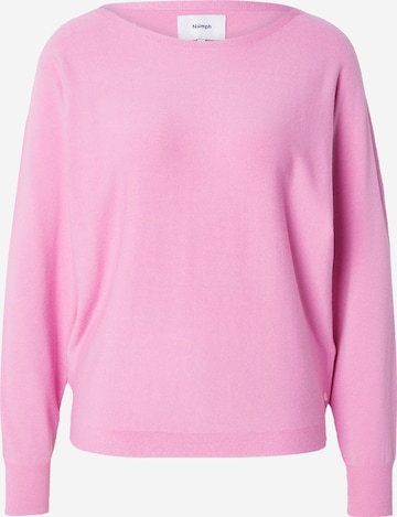 NÜMPH Пуловер 'DAYA' в розово: отпред