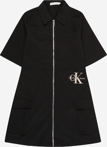 Calvin Klein Jeans Klänning i svart: framsida