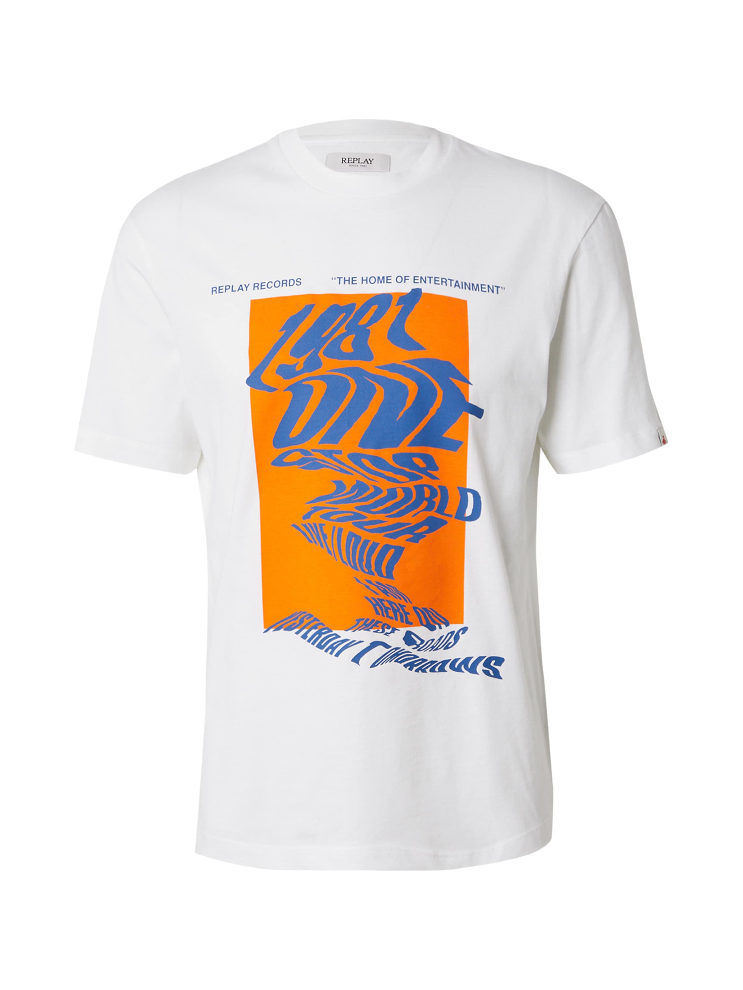 REPLAY Särk, värv valge: eest vaates