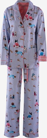 PJ Salvage Pajama in Blue: front