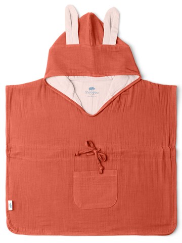 mababu Bathrobe 'Hasenohren' in Red