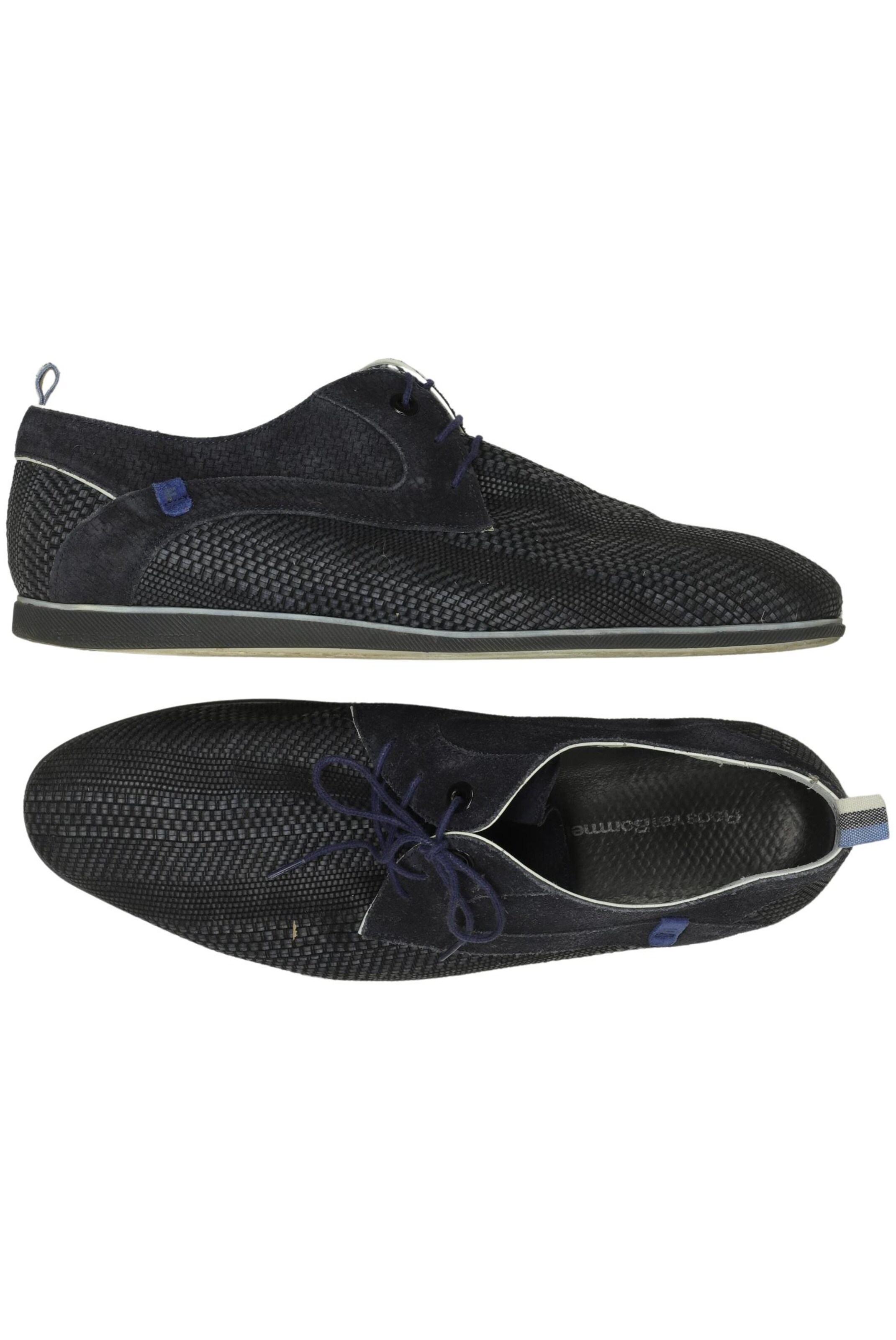 Floris van Bommel Flats & Loafers in 42 in Blue: front