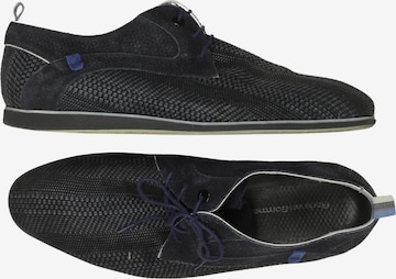 Floris van Bommel Halbschuh 42 in Blau: Vorderseite