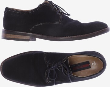 LLOYD Flats & Loafers in 40 in Black: front