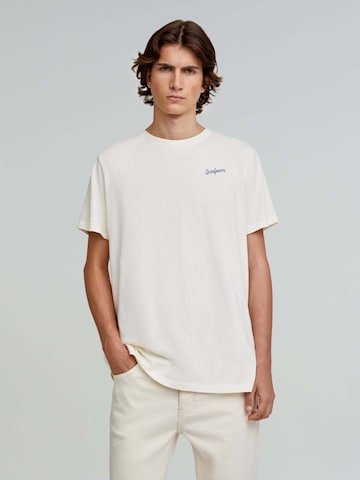 T-Shirt 'Coffee Table' Scalpers en blanc : devant