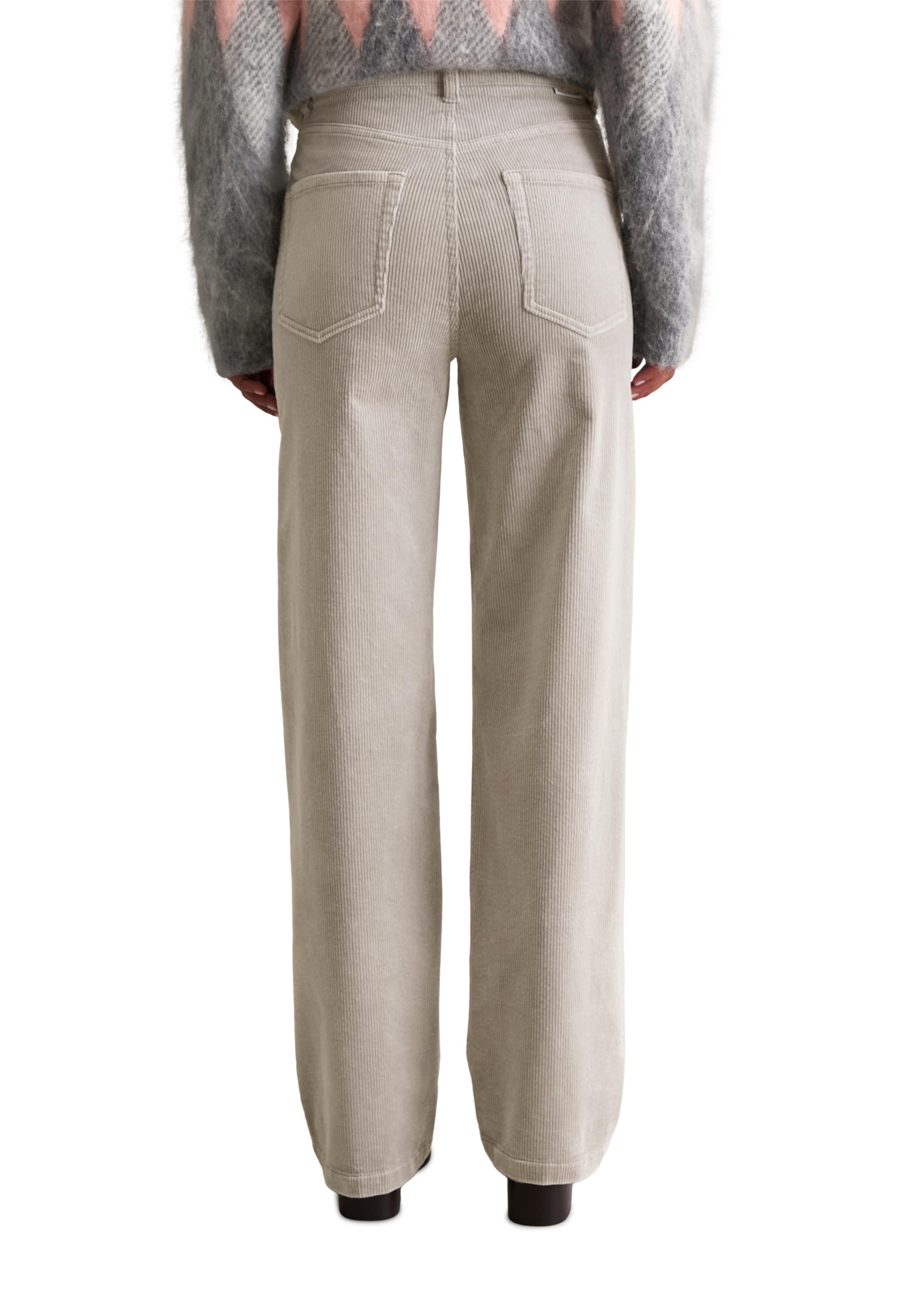 Marc O'Polo DENIM Široký strih Nohavice 'Tomma' - Sivá