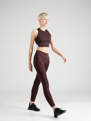 Coupe slim Pantalon de sport On en marron