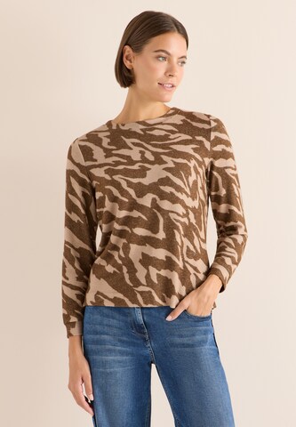 CECIL Shirt in Braun: Vorderseite