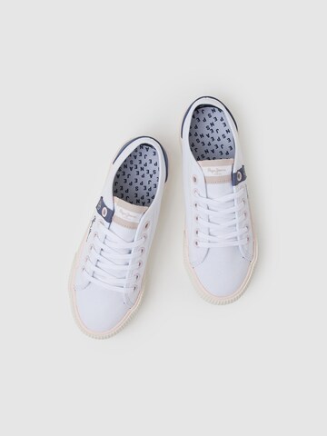 Pepe Jeans Platform trainers 'Ottis' in Blue