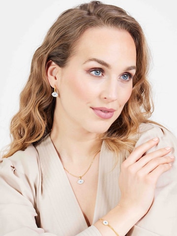 Lucardi Necklace in Gold: front