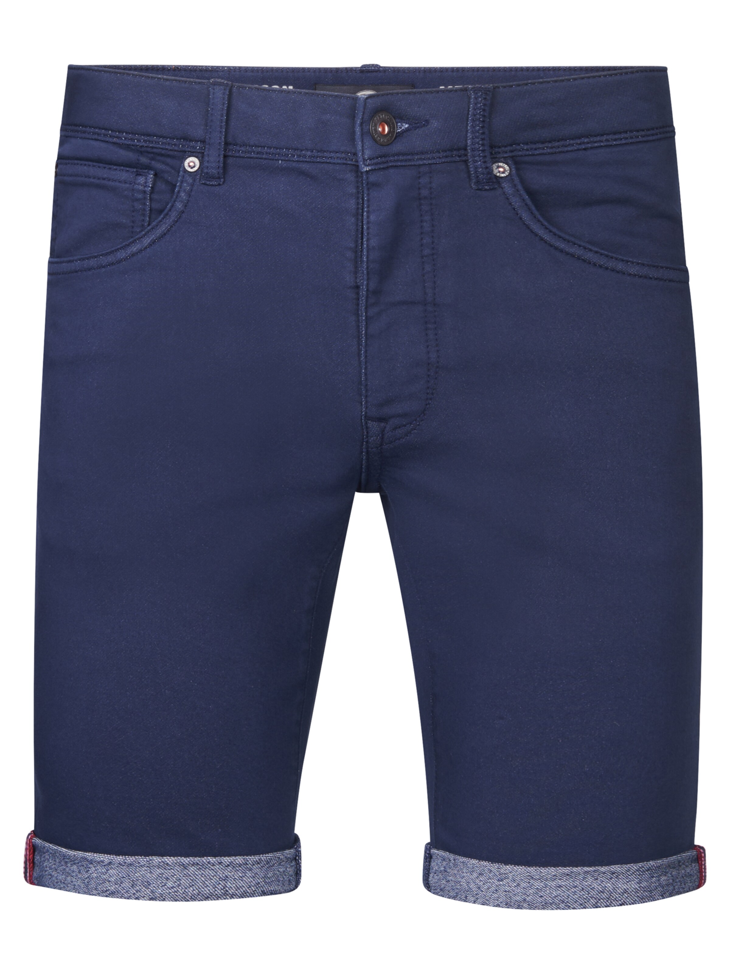 Petrol Industries Teksapüksid 'Jackson', värv sinine: eest vaates