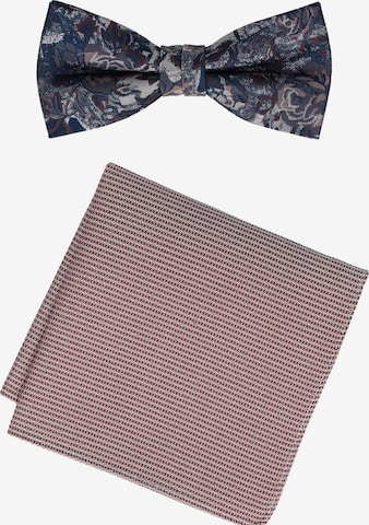 WILLEN Fliege 'Set Floral/ Uni' in Lila: Vorderseite