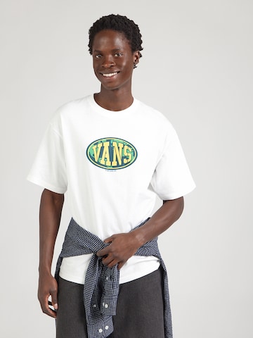 VANS Shirt 'WORLDWIDE94' in Wit: voorkant