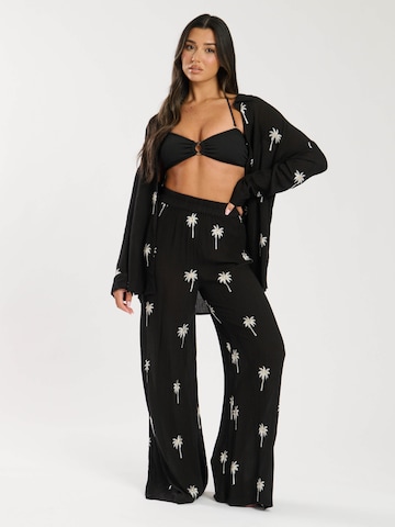 South Beach Bluse in Schwarz