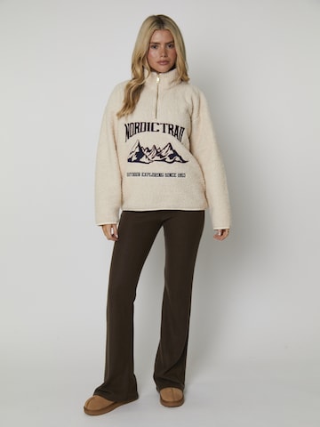 South Beach Sweatvest in Beige