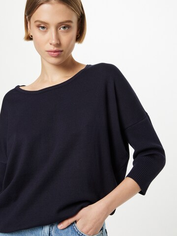 SAINT TROPEZ Pullover 'Mila' i blå