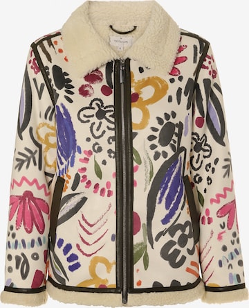 TATUUM Between-season jacket 'EMMA' in White: front