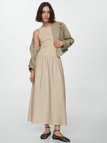 MANGO Dress 'Valvi' in Beige