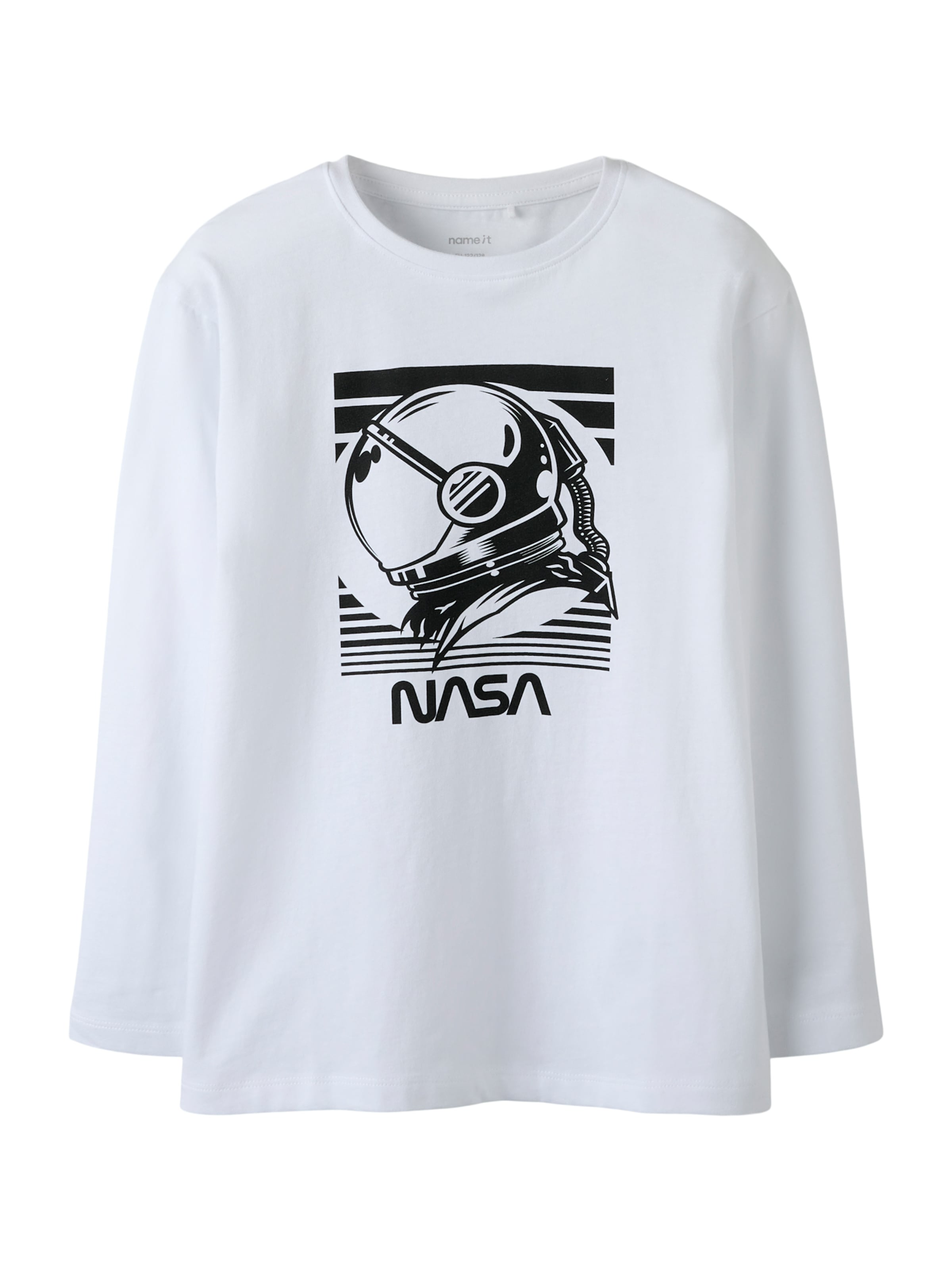NAME IT Μπλουζάκι &#x27;NKMVITAR NASA&#x27; σε λευκό: μπροστά