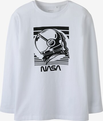 NAME IT Shirt 'NKMVITAR NASA' in White: front