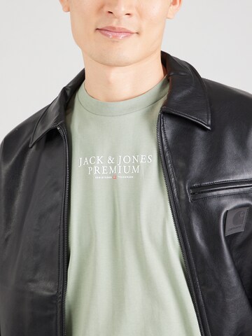 Jack & Jones Premium Koszulka 'JPRBLArchie' w kolorze zielony