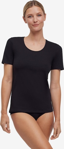 FALKE Undershirt '2-Pack' in Black: front