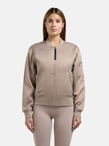 khujo Bomberjacke 'Beth' in Beige: Vorderseite