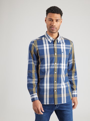 MUSTANG - Ajuste regular Camisa 'Chester' en azul: frente