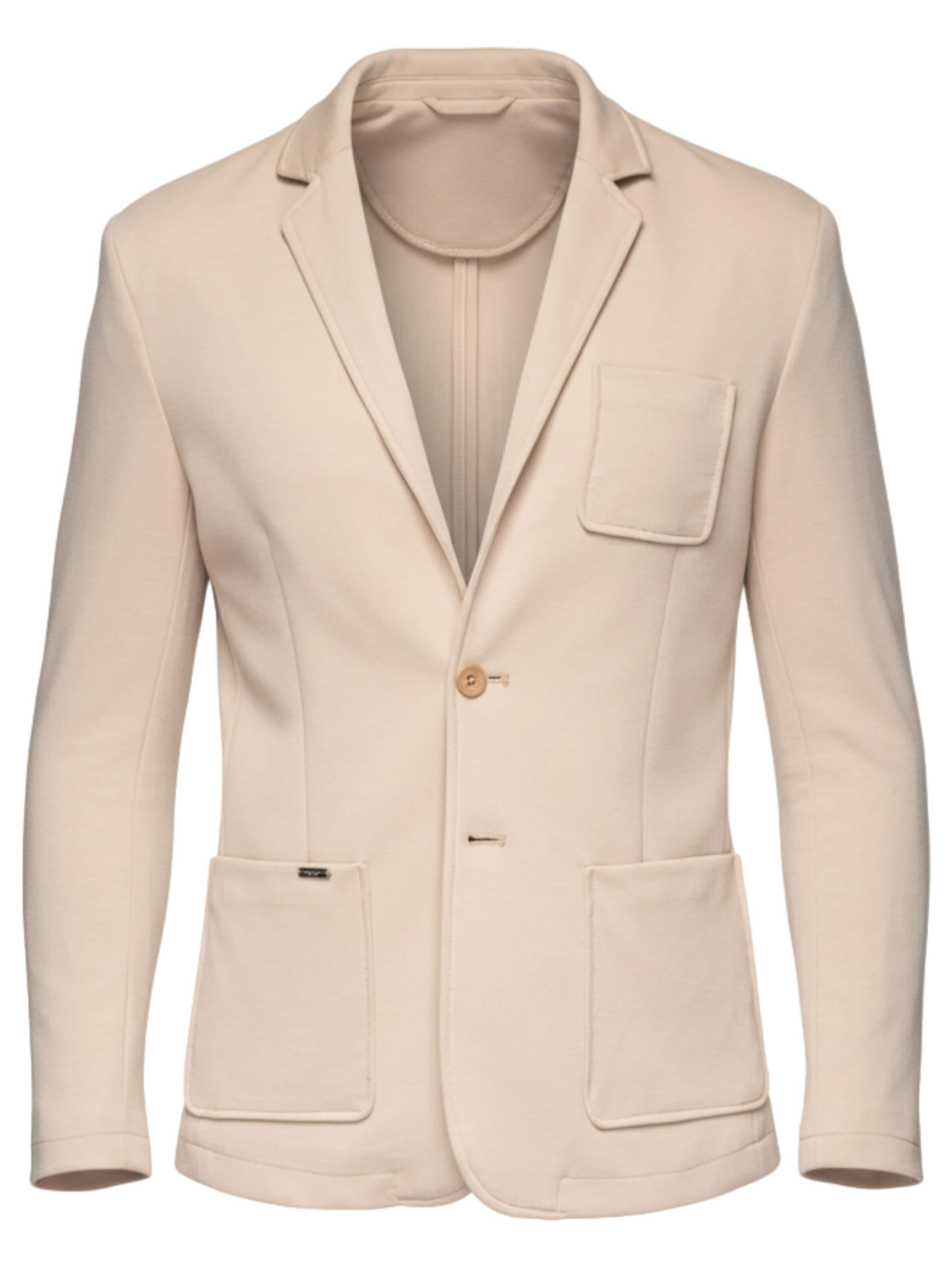Ombre Blazer in Beige: front