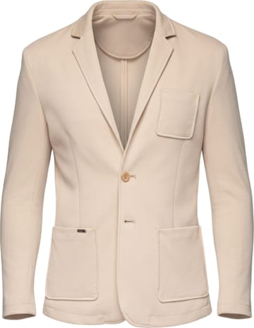 Ombre Blazer in Beige: front