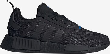 melns ADIDAS ORIGINALS Zemie brīvā laika apavi 'NMD_R1'