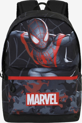 marvel Rucksack 'Marvel Spiderman Miles' in Schwarz: Vorderseite